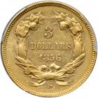 1856-S $3 Gold - 2