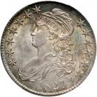 1827 Capped Bust Half Dollar. Square base 2. PCGS MS63