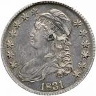 1831 Capped Bust Half Dollar. PCGS EF45