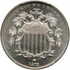 1872 Shield Nickel. PCGS PF67