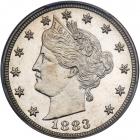 1883 Liberty Nickel. With "CENTS". PCGS PF67