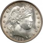 1905-S Barber Half Dollar. PCGS MS67