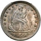 1844-O Liberty Seated Quarter Dollar. PCGS MS64