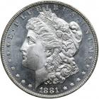 1881 Morgan Dollar. PCGS MS65