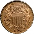 1871 Two Cents. PCGS PF65