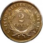 1871 Two Cents. PCGS PF65 - 2