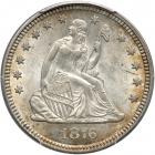 1876 Liberty Seated Quarter Dollar. PCGS MS64