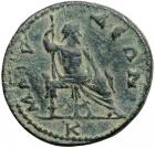 Lucius Verus. &AElig; 33mm Medallion, AD 161-169, from Magydus in Pamphylia. EF - 2