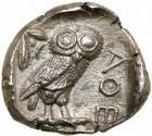 Attica, Athens. Silver Tetradrachm (16.9 g), ca. 460-404 BC. EF - 2