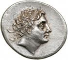 Bithynian Kingdom. Prusias II. Silver Tetradrachm (16.7 g), 182-149 BC. EF