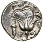 Islands off Caria, Rhodes. Silver Drachm (2.9 g), ca. 205-190 BC. EF - 2