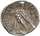 Seleukid Kingdom. Antiochos VII Euergetes. Silver Tetradrachm (13.9 g), 138-129 BC. AEF - 2