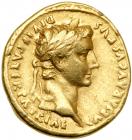 Augustus. Gold Aureus (7.7 g), 27 BC-AD 14. VF