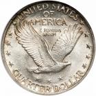 1919 Liberty Standing Quarter Dollar. NGC MS64 - 2