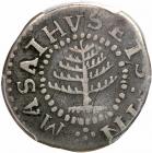 1652 Massachusetts Pine Tree Shilling Noe-26 Rarity-5 Small Planchet. PCGS VF25