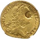 1774-R Brazil Rio Mint Gold 6400 Reis Regulated by Brasher & Burger. NGC EF45