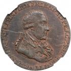 1795 Washington Grate Halfpenny with Large Buttons Breen-1271. NGC MS61