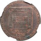 1795 Washington Grate Halfpenny with Large Buttons Breen-1271. NGC MS61 - 2