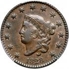 1828 N-11 R2. PCGS AU55