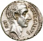 C. Coelius Caldus. Silver Denarius (3.97 g), 53 BC.. AU