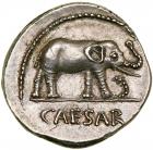 Julius Caesar. Silver Denarius (3.98 g), 49-48 BC.. EF