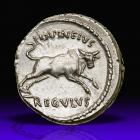 Julius Caesar. Silver Denarius (3.9 g), 42 BC.. EF - 2