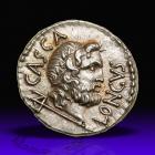 Brutus. Silver Denarius (3.82 g), 42 BC.. EF