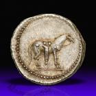 Q. Labienus. Silver Denarius (3.74 g), 40 BC.. EF - 2