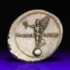 Octavian. Silver Denarius (3.87 g), 31-30 BC.. EF - 2