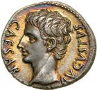 Augustus. Silver Denarius (3.80 g), 27 BC-AD 14.. EF