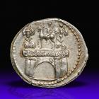 Nero Claudius Drusus. Silver Denarius (3.80 g), AD 41-54.. EF - 2