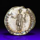 Nero. Silver Denarius (3.53 g), AD 54-68.. EF - 2