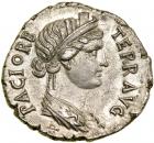 Vespasian. Silver Denarius (3.6 g), AD 69-79.. EF - 2