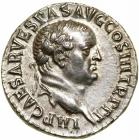 Vespasian. Silver Denarius (3.50 g), AD 69-79.. EF
