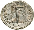 Domitian. Silver Denarius (3.66 g), as Caesar, AD 69-81.. EF - 2
