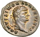 Domitian. Silver Denarius (3.34 g), as Caesar, AD 69-81.. EF