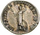 Domitian. Silver Denarius (3.57 g), AD 81-96.. EF - 2