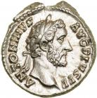 Antoninus Pius. Silver Denarius (3.4 g), AD 138-161.. MS