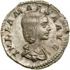 Julia Maesa. Silver Denarius (2.4 g), Augusta, AD 218-224/5.. EF