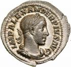 Severus Alexander. Silver Denarius (3.01 g), AD 222-235.. AU