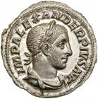 Severus Alexander. Silver Denarius (3.26 g), AD 222-235.. MS