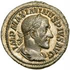 Maximinus I 'Thrax'. Silver Denarius (3.0 g), AD 235-238.. AU