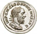 Pupienus. Silver Denarius (3.2 g), AD 238.. MS