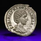 Tranquillina. Silver Denarius (3.0 g), Augusta, AD 241-244.. AU