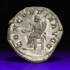 Tranquillina. Silver Denarius (3.0 g), Augusta, AD 241-244.. AU - 2