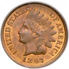 1897 Indian Head Cent. PCGS MS64