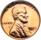 1953 Lincoln Cent. NGC PF68