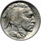 1920 Buffalo Nickel. PCGS MS63