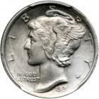 1924 Mercury Dime. PCGS MS64