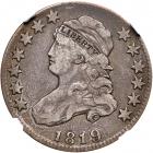 1819 Capped Bust Quarter Dollar. NGC VF20